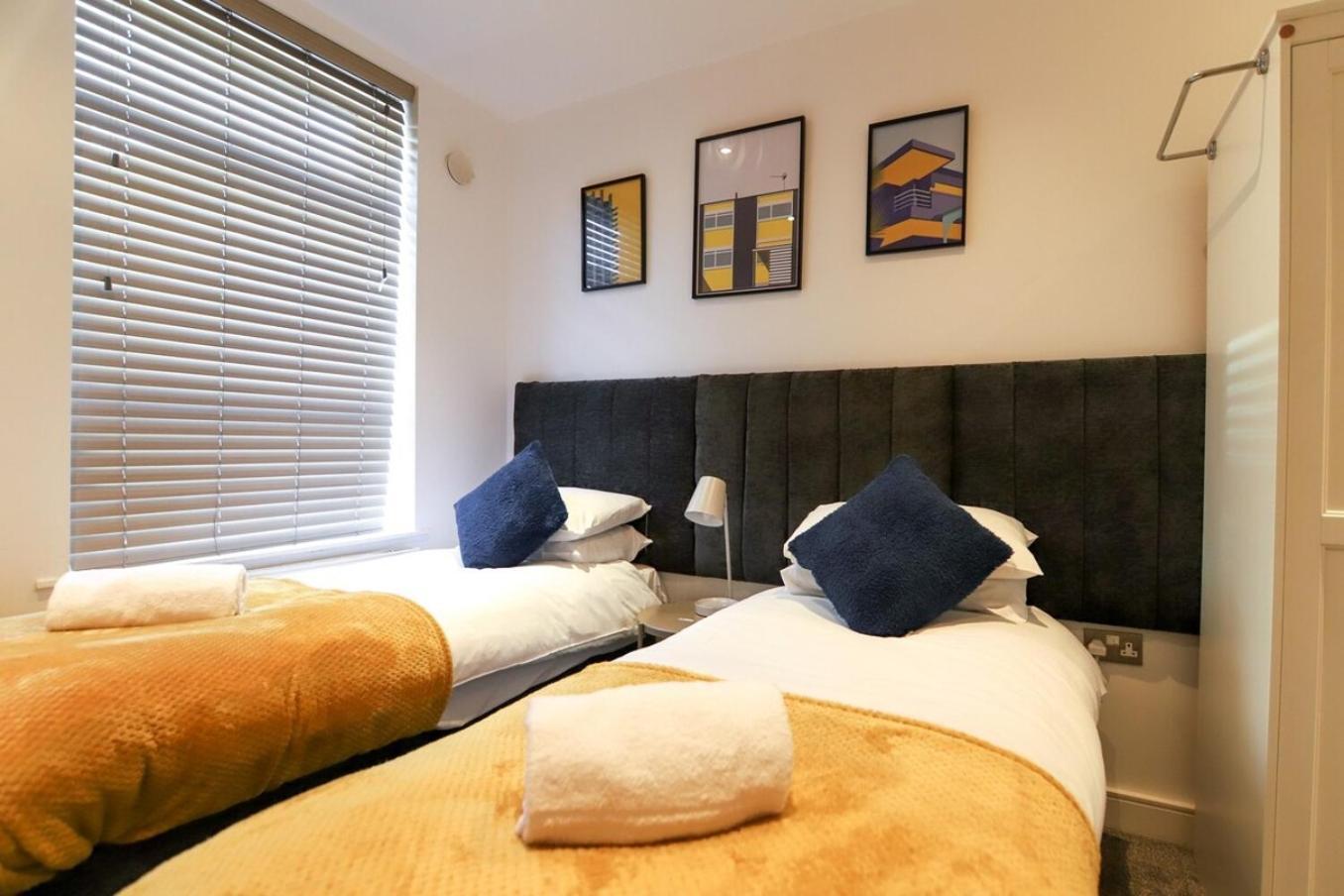 New- Modern 2Br Apt Wifi Sleep5 City Centre Sheffield Ngoại thất bức ảnh