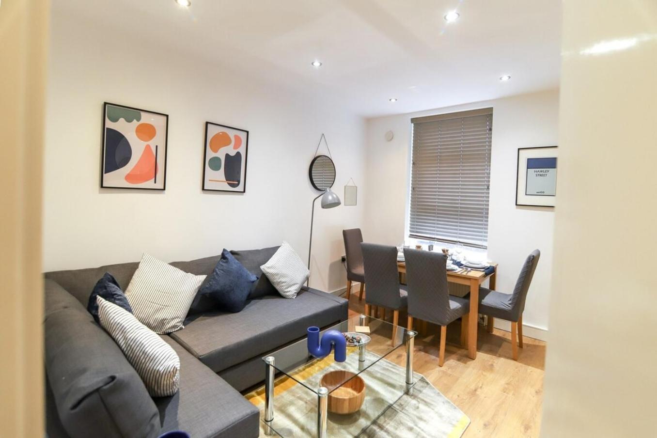 New- Modern 2Br Apt Wifi Sleep5 City Centre Sheffield Ngoại thất bức ảnh