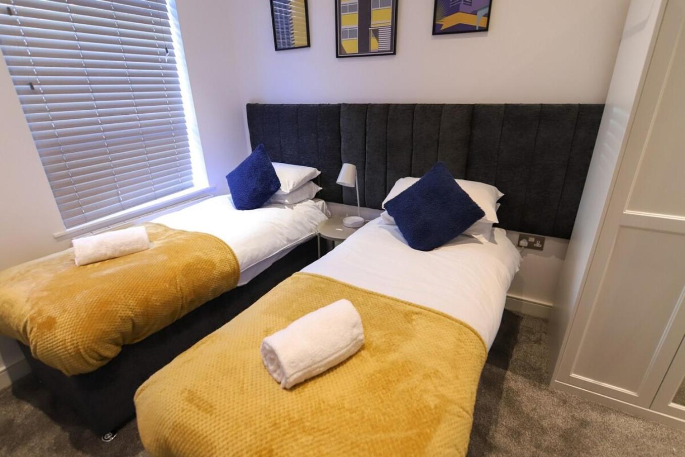 New- Modern 2Br Apt Wifi Sleep5 City Centre Sheffield Ngoại thất bức ảnh