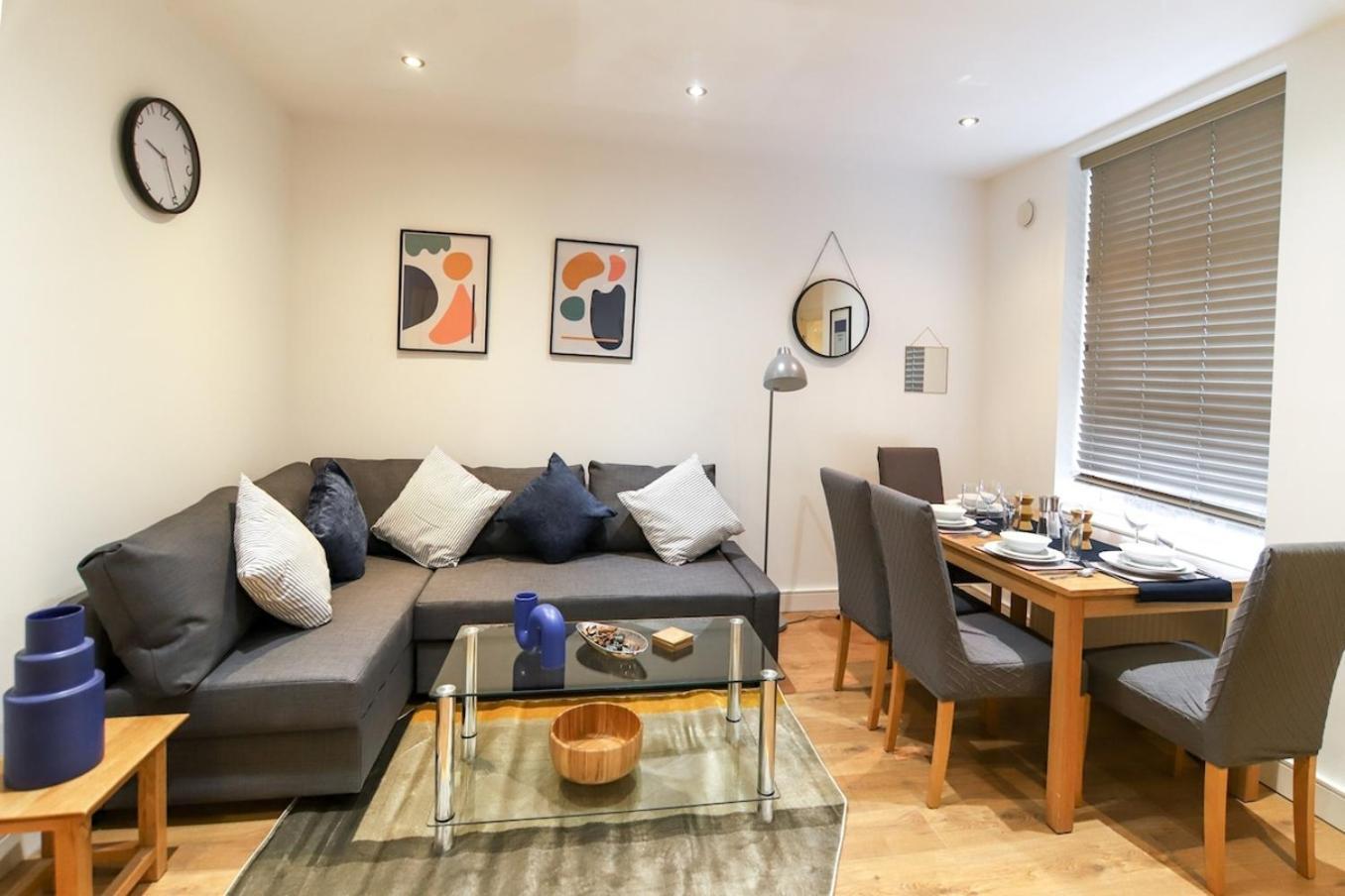 New- Modern 2Br Apt Wifi Sleep5 City Centre Sheffield Ngoại thất bức ảnh
